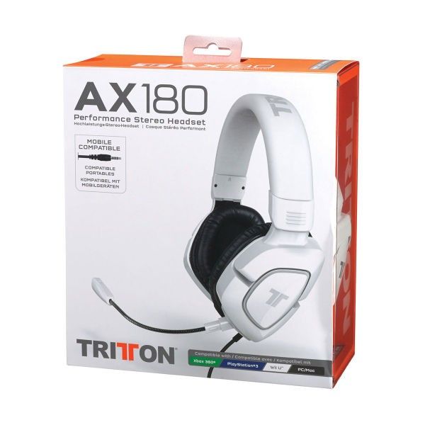 Casque Tritton Ax 180 - PS4 - PS3 - Xbox 360 - Wii U - PC - MAC