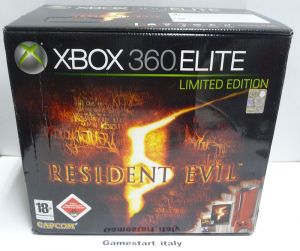 Console Xbox 360 Red Limited Resident Evil Edition Pal Boxed Microsoft X360